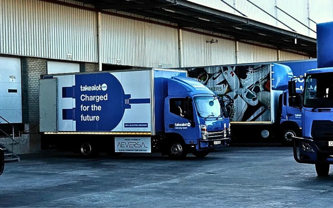 Takealot and Aeversa prove 12.75% TCO savings with new battery-electric truck fleet