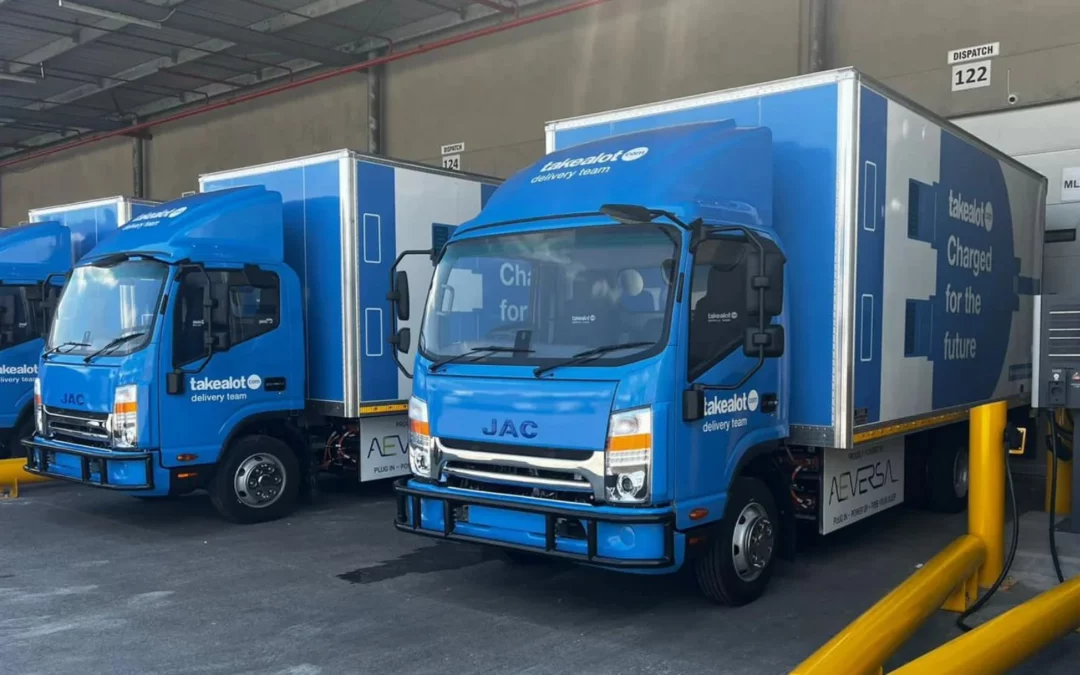Takealot goes green with JAC N75 EV battery-electric trucks